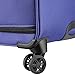 Delsey Luggage Cruise Lite Soft, Large Checked Luggage, Lightweight Spinner Suitcase, Blue
