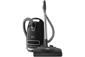 Miele Complete C3 Kona Powerline Vacuum Cleaner for Heavy Duty Carpets, in Obsidian Black