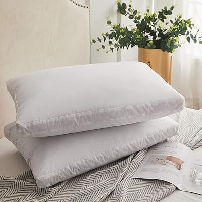Decroom Natural Goose Duck Down Feather Pillows Kuwait Ubuy
