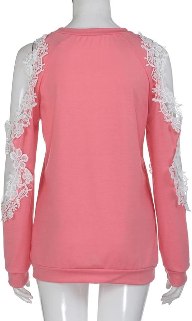 Feixiang Maglietta Da Donna T Shirt Da Donna Elegante Maglia Manica Corte Taglie Forti Pizzo Estive Donne Shirt Top Donna Divertenti Camicetta Magliette Donna Maniche Corte Estate T Shirt Top E Bluse Abbigliamento