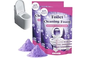 2PCS Fizzclean Toilet Cleaner - Fizz Clean Toilet Cleaning Foam,2026 New Fizzclean Cleaning Powder Fast Foaming,Touch Free Fo