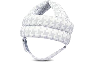 REFLYAWAY Baby Head Protector for Crawling Walking, Baby Helmet Adjustable No Bumps and Soft Cushion, Infant Safety Cap for Kid Learning to Walk