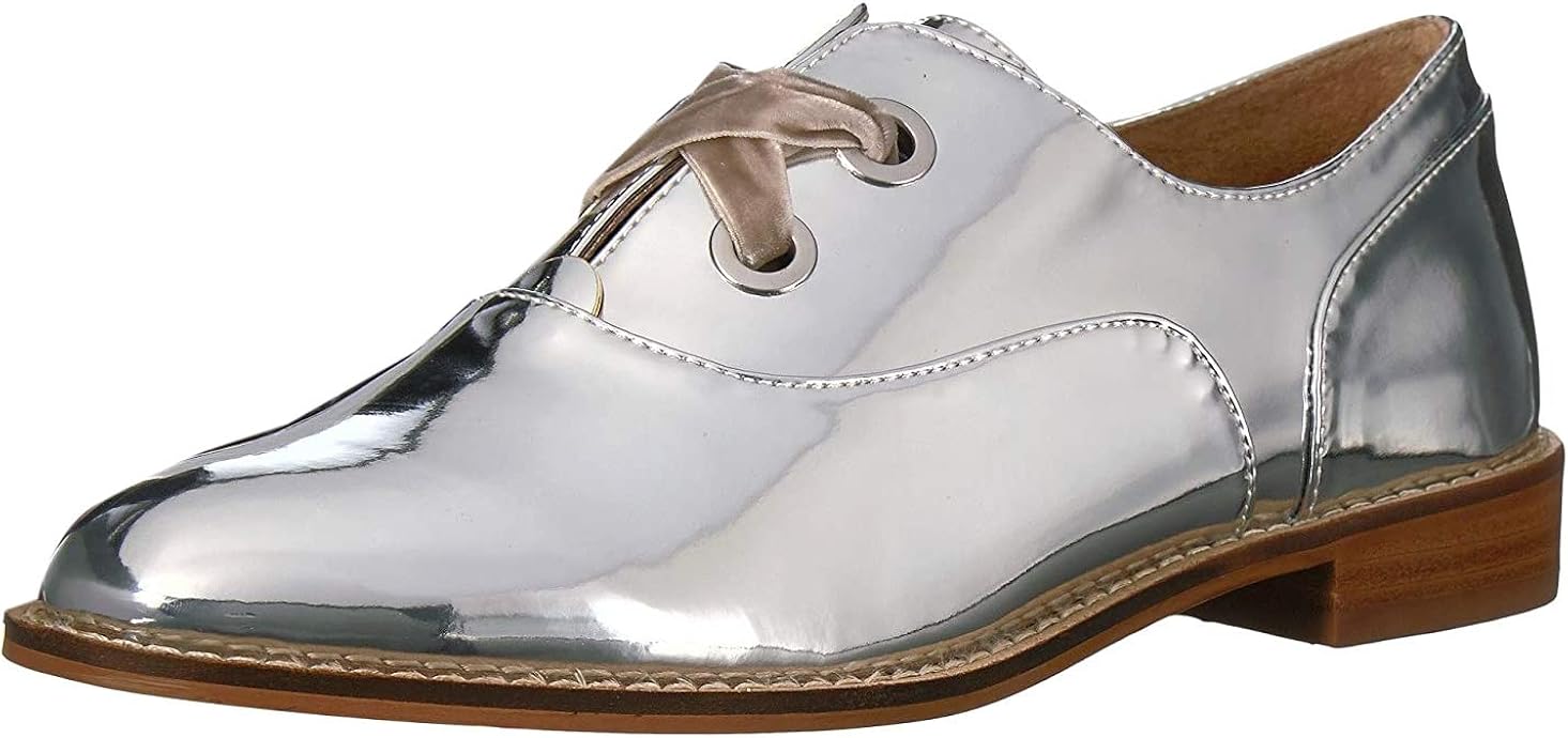 silver lace up shoes