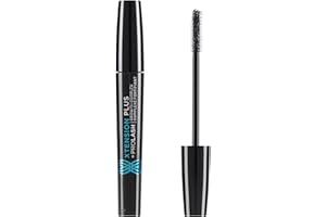 Marcelle Xtension Plus + Pro Lash Growth Complex Mascara, Black, Lengthening and Fortifying, Hypoallergenic, Fragrance-Free, 