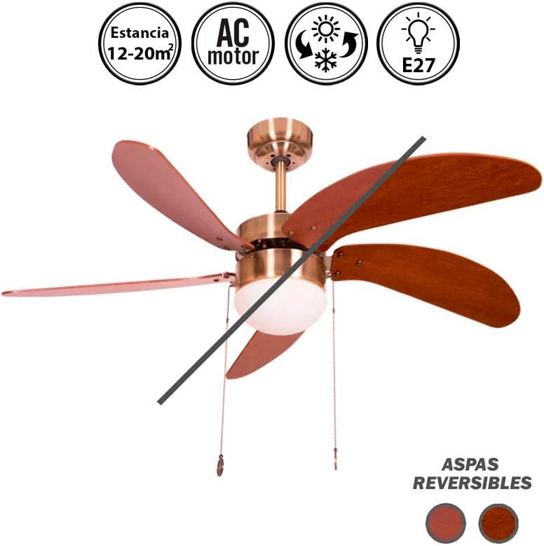 6 Mejores Mlift Ventiladores Techos 106 Cm 42 | (2021)