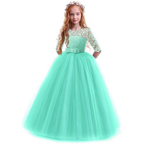 sachin and babi light blue dress Girl's Turquoise Fairy Costume - Small (1 Set(s))