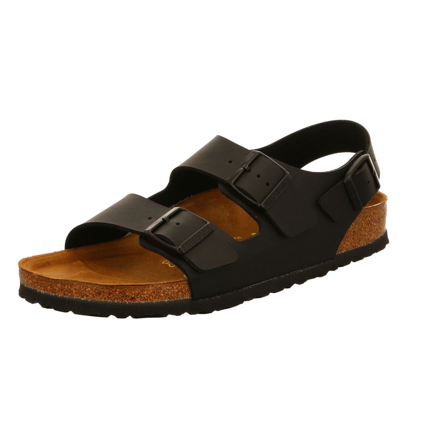 Birkenstock MILANO Smooth leather, Men's Sandals, Black, 9 UK (43 EU)