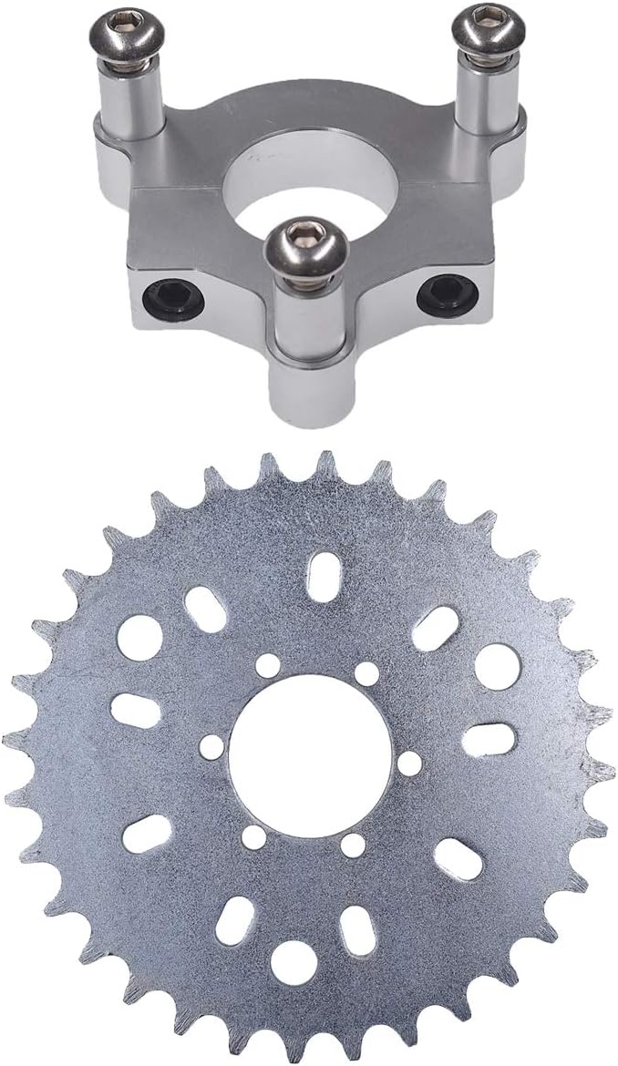 JRL 1.5" hub 32T Sprocket Adapter Fit 415 Chain 49cc 50cc 66cc 80cc 2