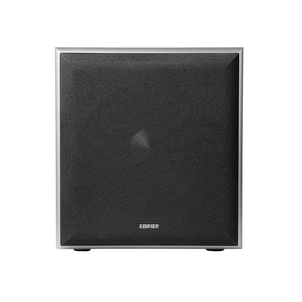 Edifier T5 AKTIV-SUBWOOFER – 8-Zoll-Tieftöner – 70 Watt – Low-Pass-Filter – Frequenz einstellbar bis 38Hz – MDF-Gehäuse für reduzierte Resonanz – Standby – Cinch-Anschlüsse – Zeitloses Design 3