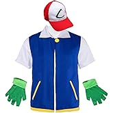 Stenoloma Adult Kids Cosplay Costume Halloween Hoodie Jacket Gloves Hat Sets for Trainer