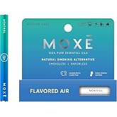 MOXE Natural Menthol Smokeless Inhaler, Non-Electric Craving Relief, 1 PK | Long-Lasting Aromatherapy Flavored Air Oral Fixation Support, On-the-Go Craving Relief, Cooling Sensation, No Batteries