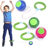 PROLOSO Skip Ball Sports Swing Balls Set Ankle Toy for Kids Adults, Pack of 3
