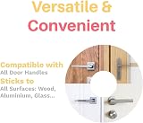 Inaya Child Proof Door Lever Lock 4 Pack - No Drill 3M Adhesive - Minimalist view 3