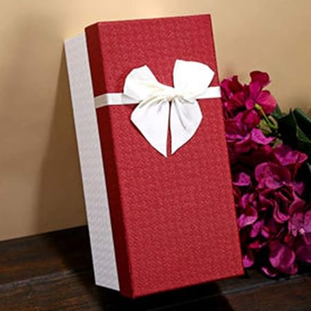 Amazon ラッピングボックス きれい ギフトボックス シンプル アクセサリー オシャレ リボン 無地 蝶結び付き 4個セット プレゼント 収納 包装 パッケージ ギフト ラッピング 箱 誕生日 記念日 プレゼント 贈り物 多用ケース ギフトボックス 文房具 オフィス用品