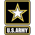 US Army Decal Sticker - 3" x 4" - Automotive Quality Printed Vinyl…