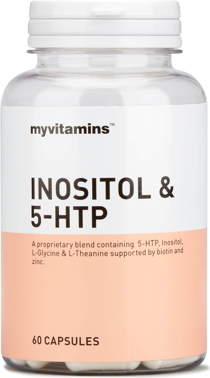 Myvitamins Inositol & 5-HTP, 60 Capsules