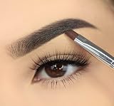 STUDIO 5 Duo Eyebrow Brush & Spoolie Impora London Flat Angled Brush view 2