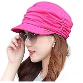 Fashion Hat Cap with Brim Visor for Woman Ladies, Best for Daily Use