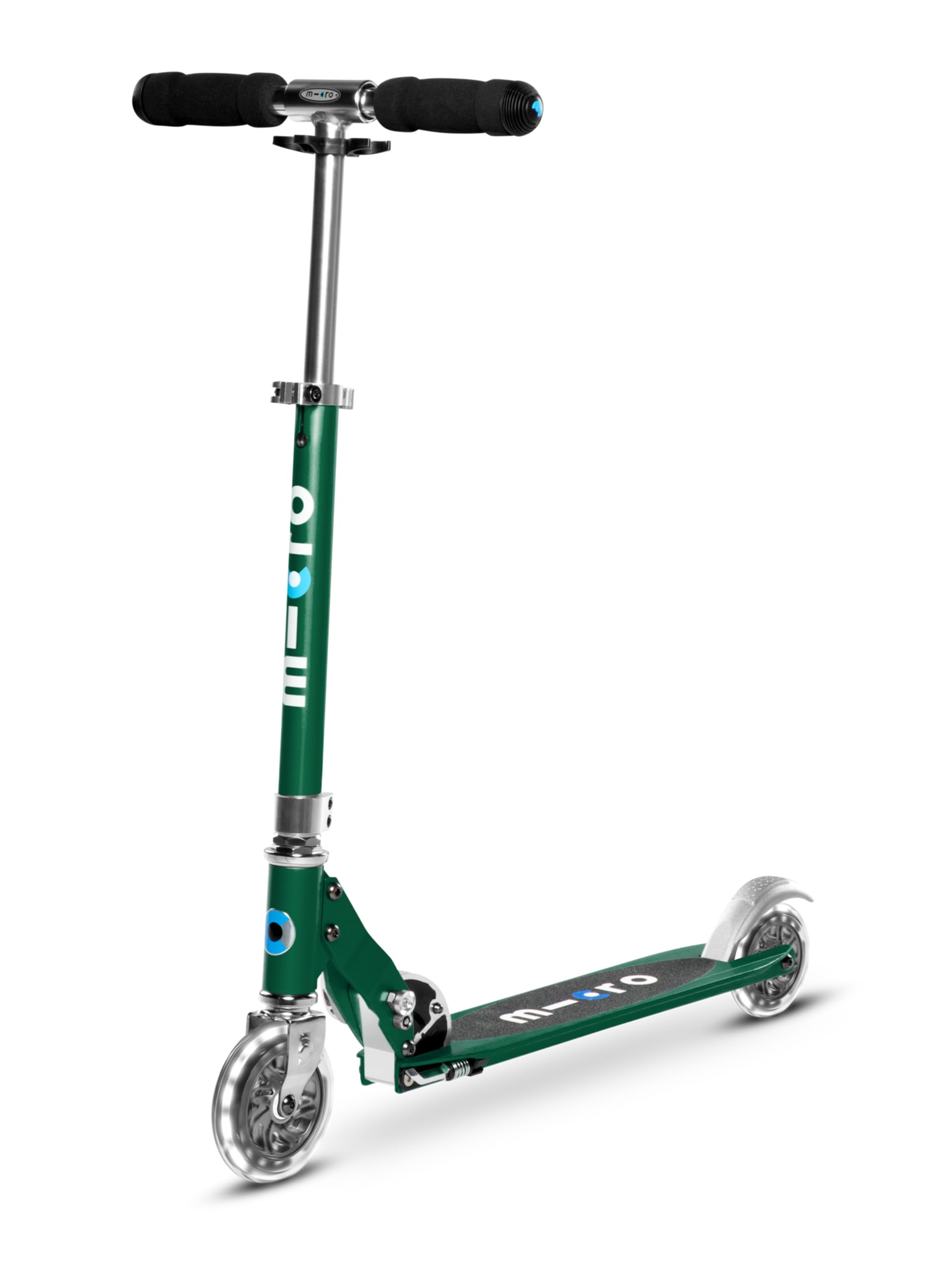 Micro Kickboard Sprite Scooter LED plegable de 2 ruedas, a partir de 6 años, hasta 220 libras