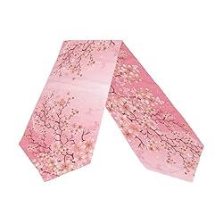 WOOR Double-Sided Cherry Blossom Pattern Table
