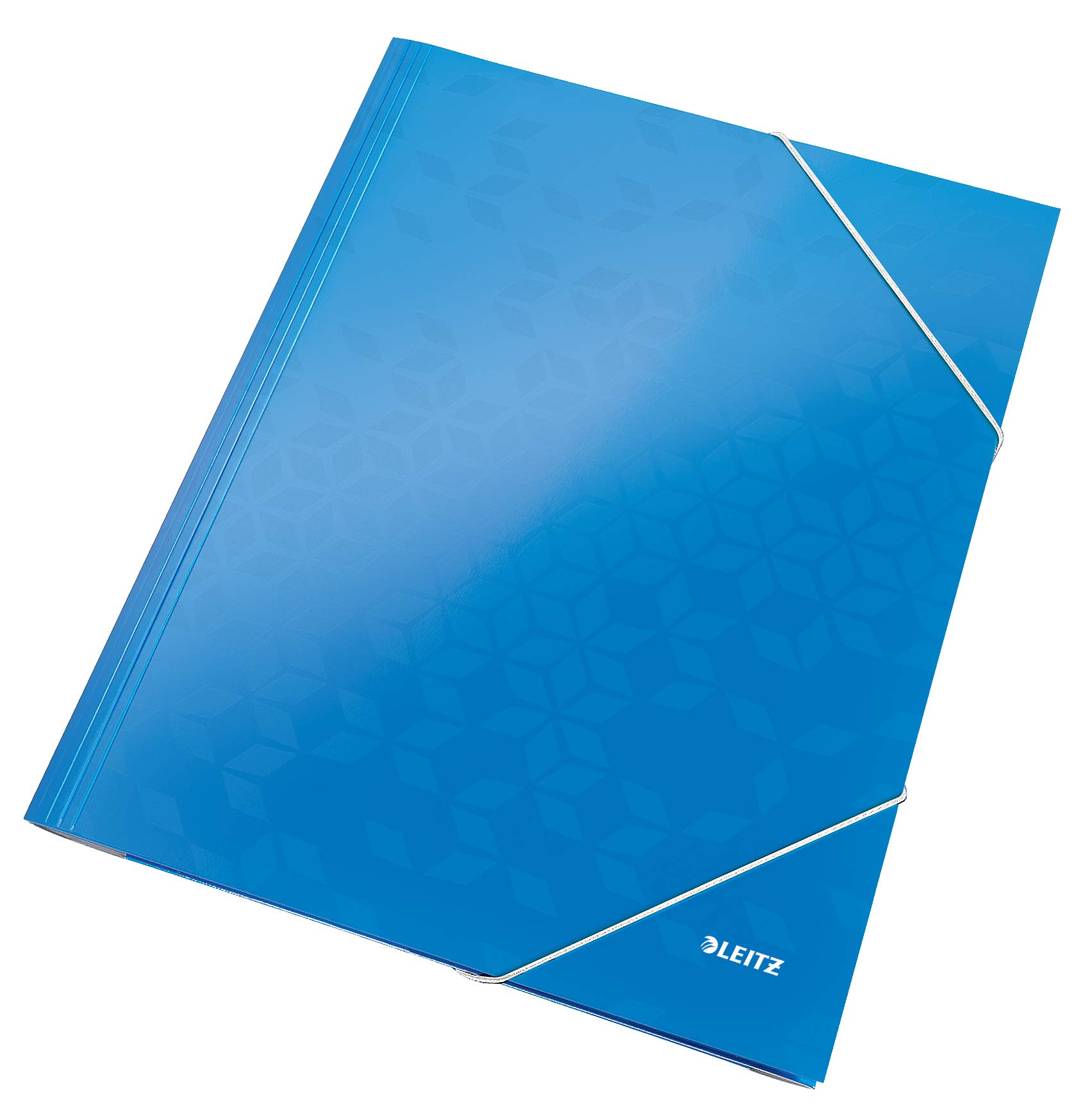 Leitz Wow 3 Flap Folder A4, Blue