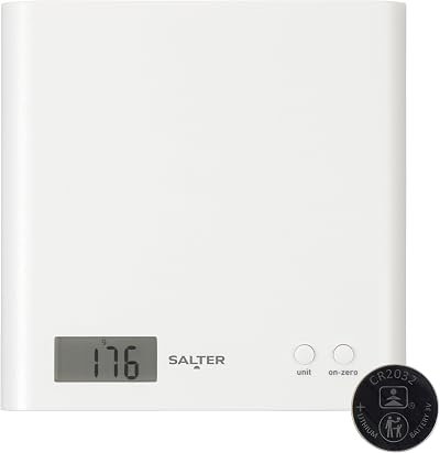 Salter Digital Kitchen Scale 3kg Capacity Add & Weigh Easy Read Display