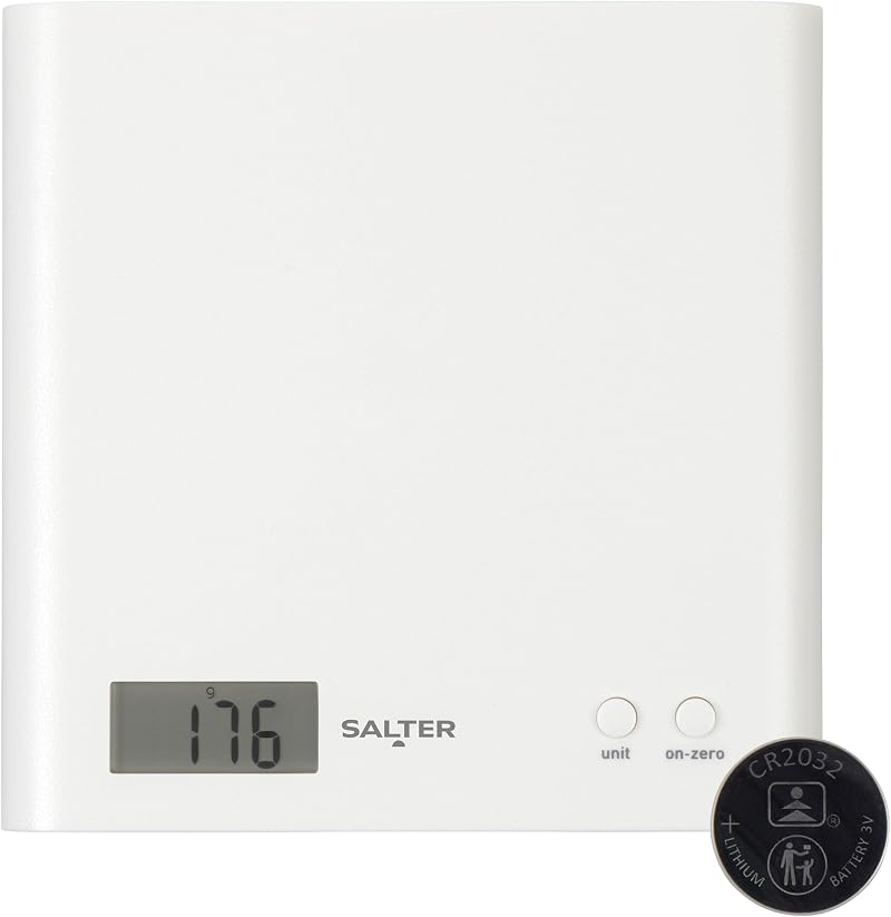 Salter Digital Kitchen Scale 3kg Capacity Add & Weigh Easy Read Display