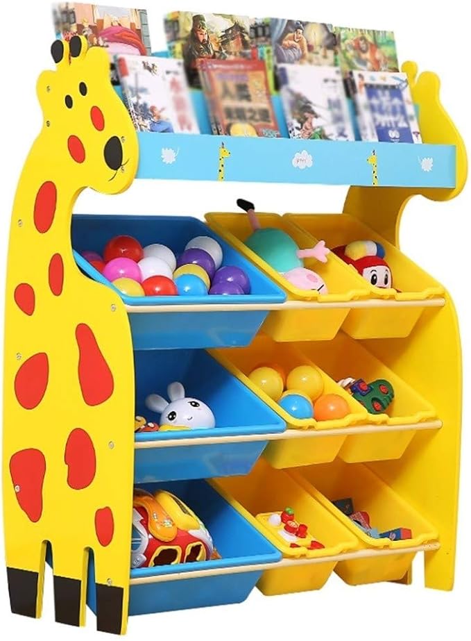 Estante De Almacenamiento De Juguetes Para Niños Estante De Libros