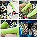 OUTDOORCHASER Uv Protection Hand Cover Arm Sleeves Sports Driving Golf Cooling Cool Cover Sun 1pair Black