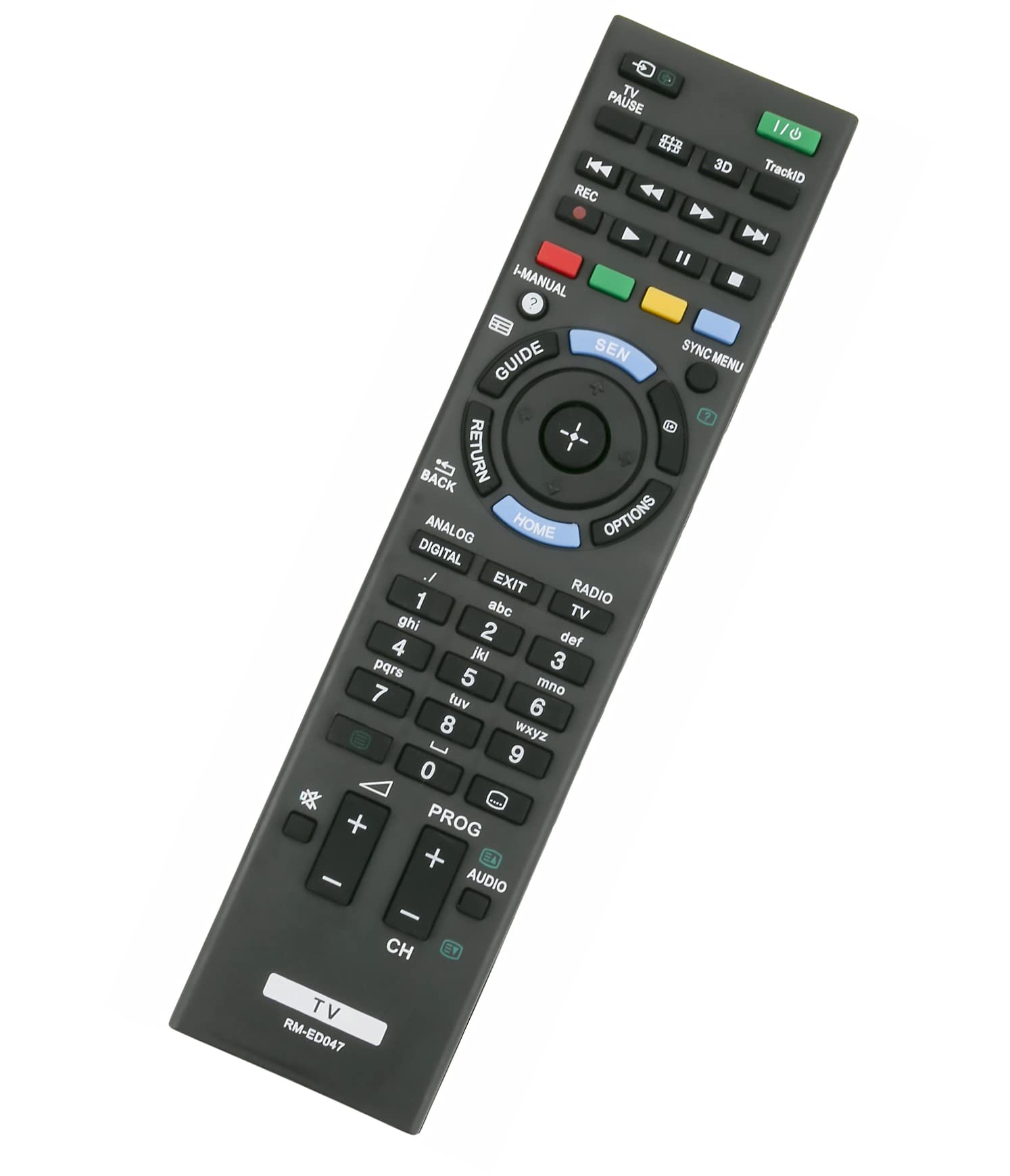 AULCMEET RM-ED047 RM-ED050 RM-ED044 Replacement Remote Control Compatible with Sony KDL-32HX750 KDL-55HX751 KDL-46HX751 KDL-40HX751 KDL-32HX751 KDL-55HX753 KDL-46HX753 KDL-40HX753 KDL-32HX753