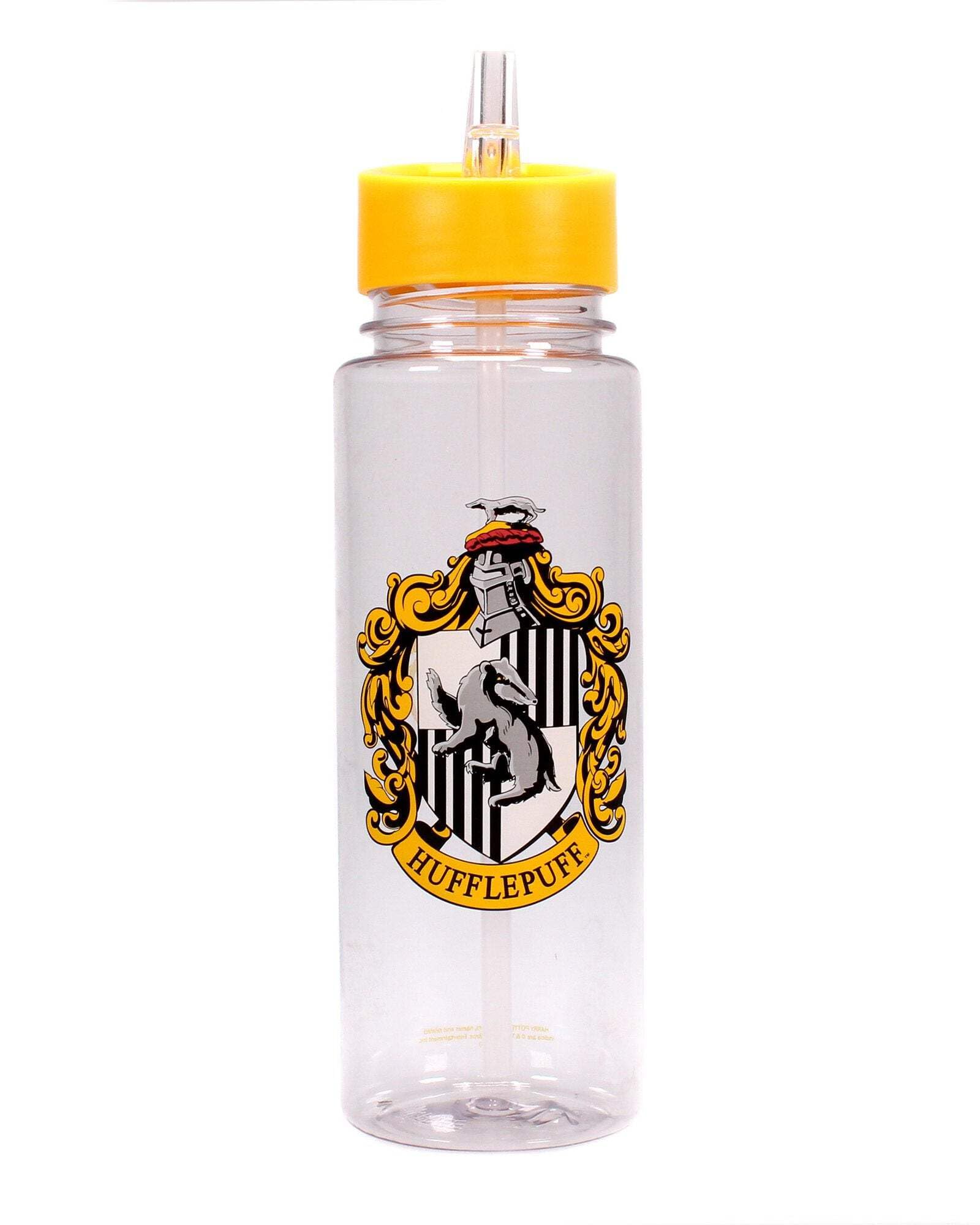 Half Moon Bay Water Bottle | Harry Potter Hufflepuff Water Bottle With Straw | Drinks Bottle | Kids Water Bottles With Straw