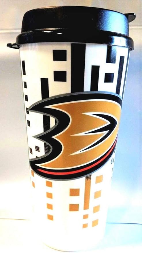Anaheim Ducks 32oz Travel Mug Amazon Co Uk Sports Outdoors