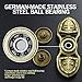Gfine Stylish 3D-Embossed Vintage Style Fidget Spinner with Average 3-5 Mins High Speed Spinning - No big noise