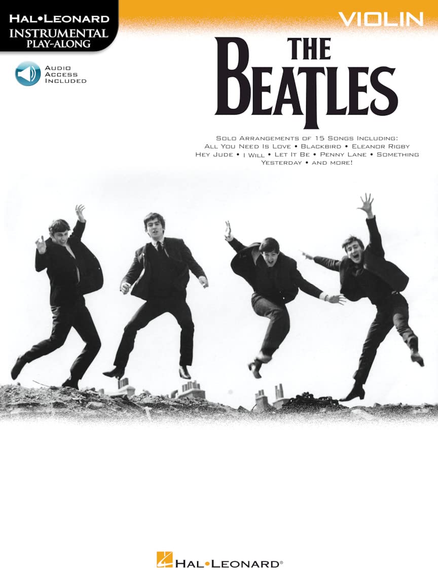 Instrumental Play-Along the Beatles Violin (Book/Audio Online (Hal Leonard Instumental Play-along) (Includes Online Access Code)