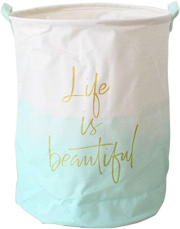 pink hamper for nursery