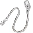 Ahiller Biker Wallet Chain, Heavy Duty Pocket Chain with Round Clasp, Men Chains for Keys, Jeans, Pants, Purse and Handbag
