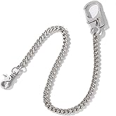 Ahiller Biker Wallet Chain, Heavy Duty Pocket Chain with Round Clasp, Men Chains for Keys, Jeans, Pants, Purse and Handbag