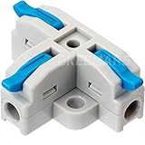 GKEEMARS 20Pcs 3 Way T-Shape Connectors for