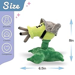 Dyharnsty Plants vs Zombies Plush,PVZ Toys Gatling