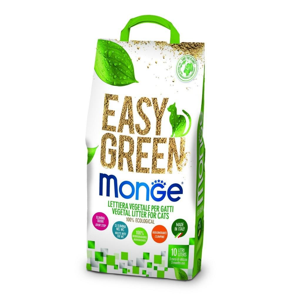 MONGE Natural Superpremium Litter Ecological Easy Green Ecological Lt. 10