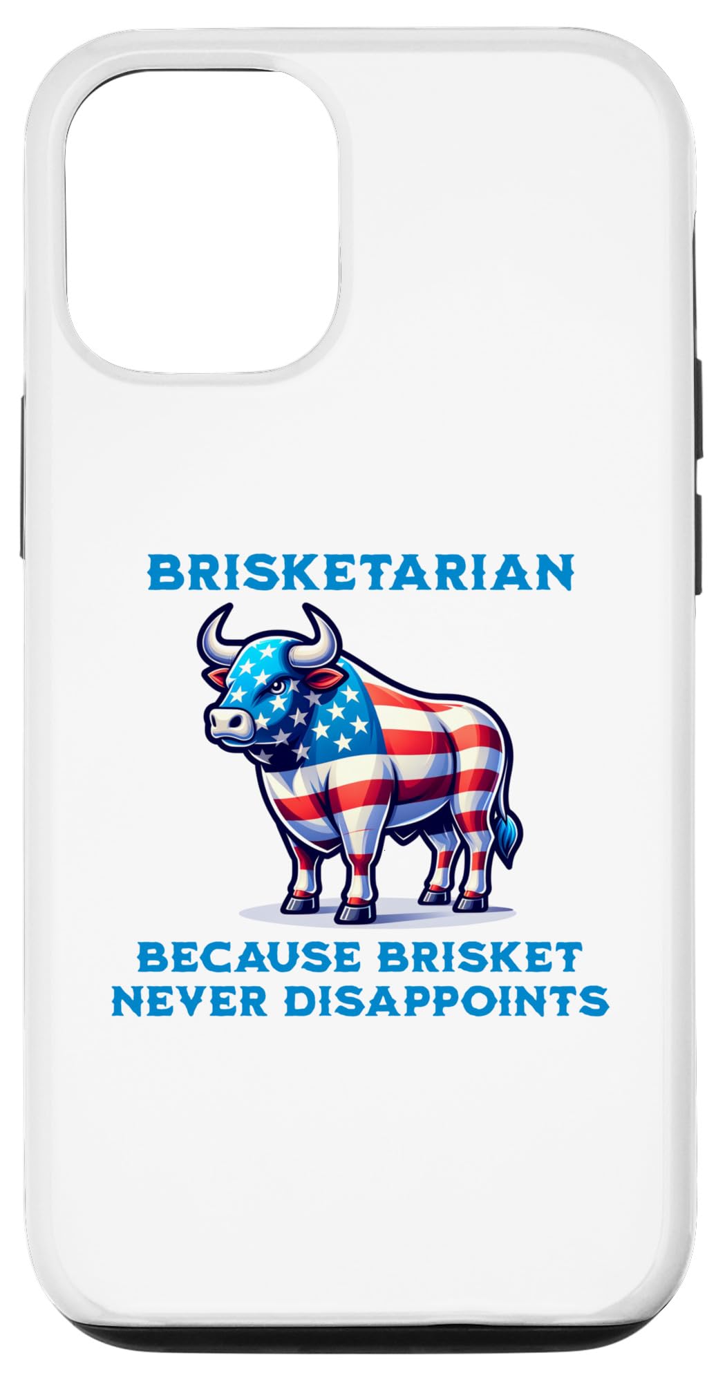 iPhone 13 Fourth of July BBQ Grilling Cow Steer Brisket Griller Dad Case