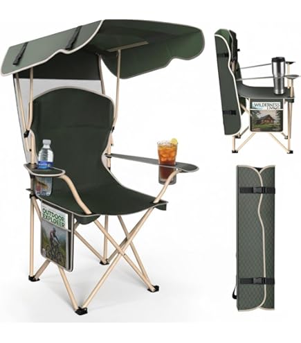 Amazon.com: Kelsyus Original Foldable Canopy Chair for Camping