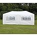 Palm Springs 10 X 20 White Party Tent Gazebo Canopy with Sidewalls primary