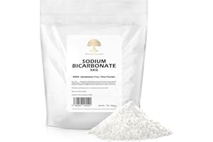 ECO-LUX ESSENTIALS Pure Baking Soda, Sodium Bicarbonate (11 lbs.) Food Grade for Cleaning, Baking, Bath Bombs and Teeth, Swimming Pools