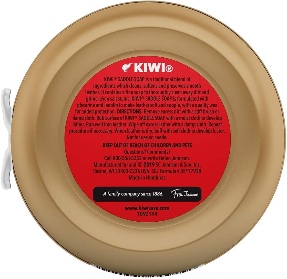 Kiwi Saddle Soap, 3.125 Ounce: Health & Personal Care