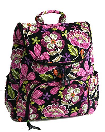 vera bradley double zip backpack