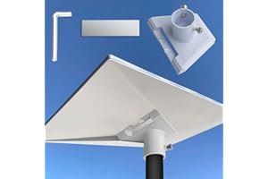 XHUIC Starlink Gen 3 Pipe Adapter, Pole Mount Adapter Mounting Kit, Compatible with Starlink Standard Dish