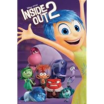Amazon.com: Inside Out 2 - Movie Poster (Regular Style) (Size: 24 ...