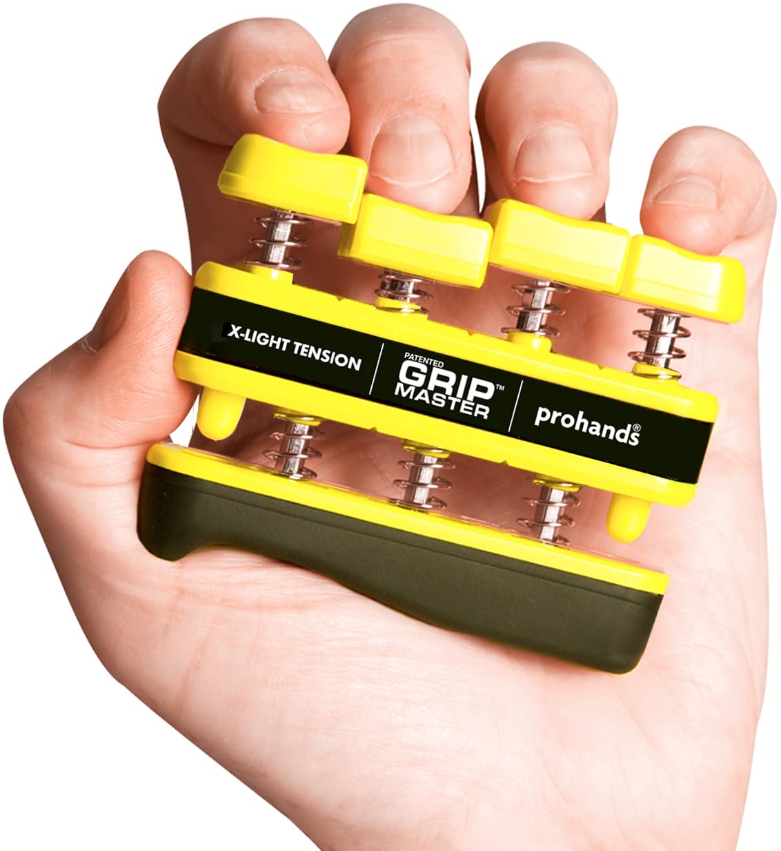 Gripmaster X-Light Tension Hand & Finger Exerciser - Yellow 3lb