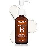 One Love Organics Botanical B Enzyme Cleansing Oil – Hydrating Oil Cleanser for Double Cleansing, Makeup Remover for Face, Cruelty Free 4 oz